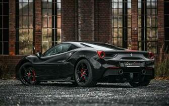 Wallpaper Ferrari Gtb Black Cars