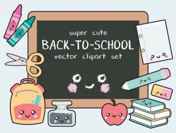 Cute School Wallpaper Top Background