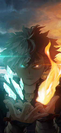Deku X Todoroki Bakugou Wallpaper
