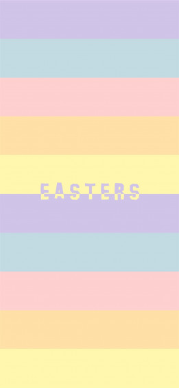 Pastel Easter Top Background A iPhone