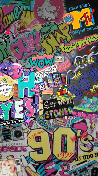 90s Style Wallpaper