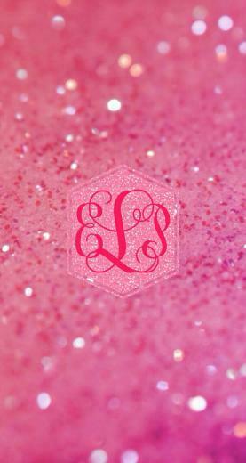 Glitter Anchor Wallpaper Monogram By L