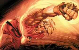 Street Fighter Artwork Ken Masters Wallpaper Games