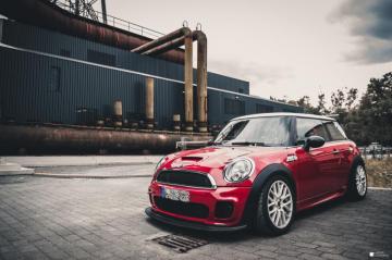 Wallpaper Mini Cooper S R56 Challenge Race Cars Car