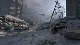 Metro Exodus Moon Video Games Dark HD Wallpaper