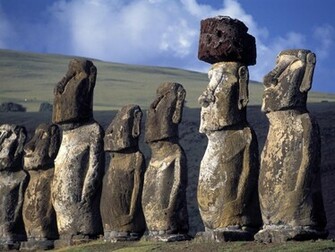 Moai Computer Wallpaper Desktop Background Id