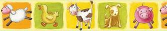 Farm Animal Wallpaper Border Quantity