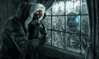 Zombie Background Dark Apocalyptic Comics HD Background