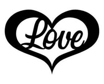 Black And White Pictures Of Hearts