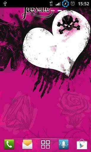 Girly Skull Wallpaper For Android By Daglycat Appszoom