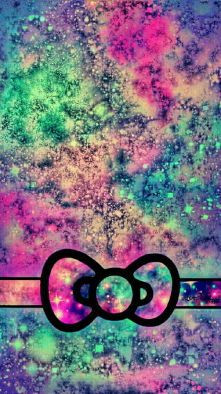 Sweet Bow Galaxy iPhone Android Wallpaper I Created For The App