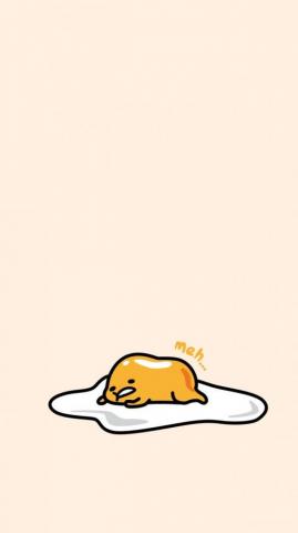 Gudetama Phone Wallpaper Top Background