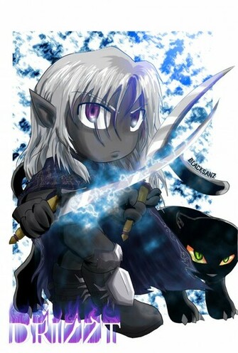 Drizzt Chibi By Black3