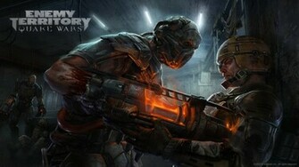 Quake Wars Aggressor Hyperblaster Wallpaper Game HD Xbox