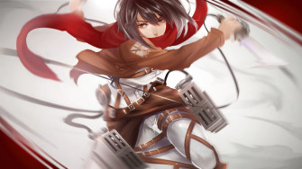 Mikasa Ackerman Attack On Titan 4k Wallpaper iPhone HD Phone 3130f