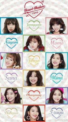 Twice Kpop Wallpaper Sana Jihyo Chaeyoung Jungyeon Nayeon Momo