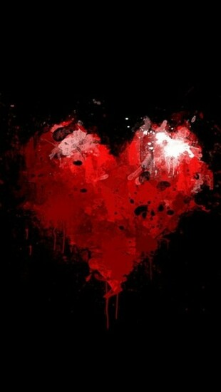 Broken Heart iPhone Wallpaper Background And