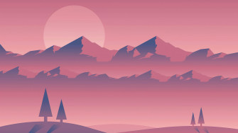 Mountain Landscape Minimalist Scenery 4k Phone iPhone Wallpaper 6330b