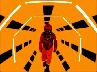 A Space Odyssey Wallpaper Which Is Under The