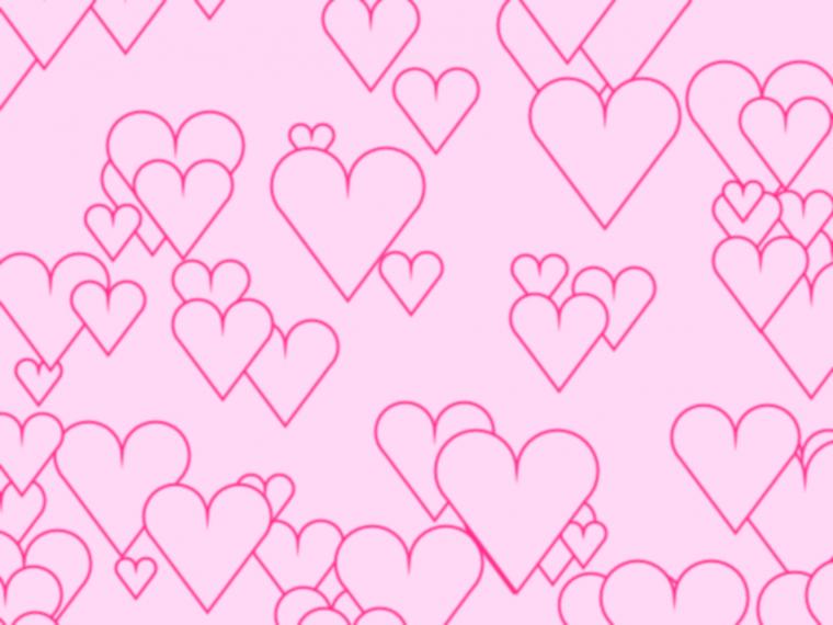 Pink Love Background