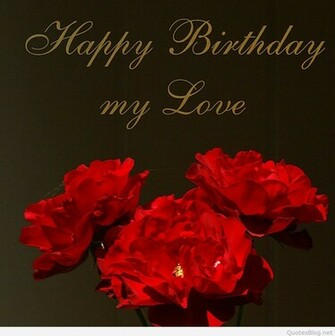 Happy BirtHDay My Lover Wallpaper