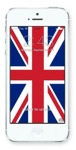 English Pride With This United Kingdom Flag Wallpaper For Your iPhone