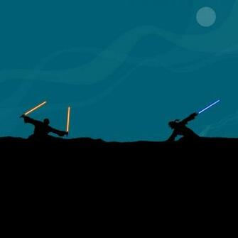 iPad Wallpaper Jedi Battle Movie Tv Mini