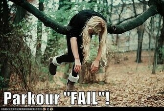 Funny Parkour Fails Background Wallpaper