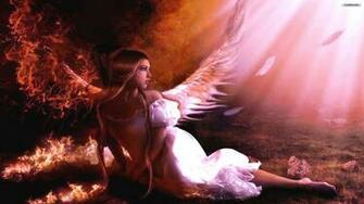 Youwall Fallen Angel Wallpaper
