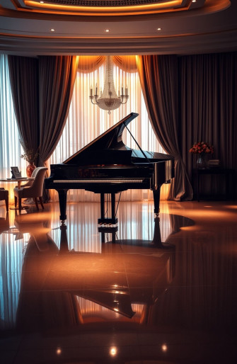 Grand Piano Wallpaper