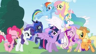 Mane And The Princesses By Vomwerth