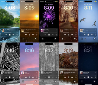 Themed Wallpaper That Auto Switch When You Play Each Album R