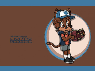 Sonic Channel Dipper Pines Wallpaper By Sarah Herron