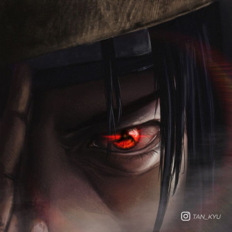 Artstation Itachi Mangekyou Sharingan Lance J