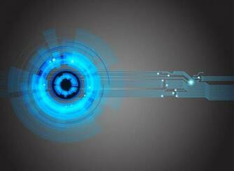 Vector Image For Technology Tech Future Computers Robotics