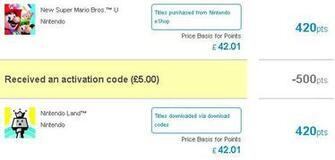 Nintendo Eshop Codes