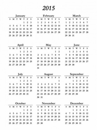 Calendar Printable