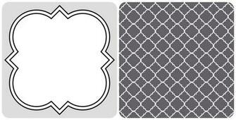 Gold White Life Quatrefoil Vs Moroccan