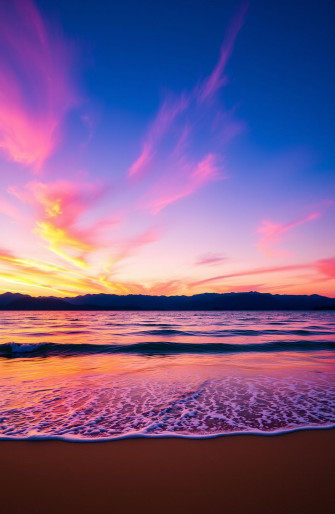 Purple Sunset Wallpaper