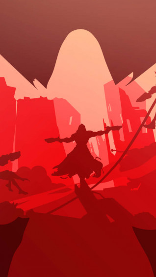 An Iconic Image Of Overwatch A Shooter Video Game Wallpaper