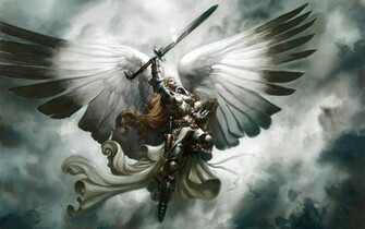 X Wallpaper Other HD Angel Sword