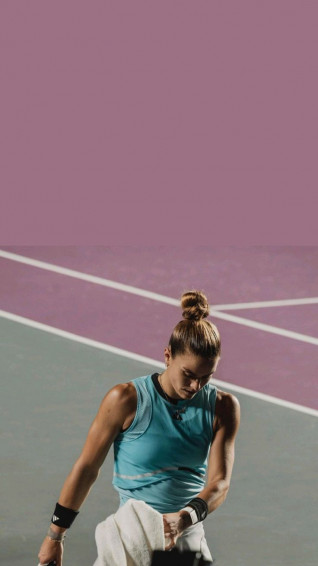 Maria Sakkari Wallpaper Guadalajara Tennis En