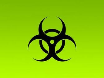 Biohazard Radioactive Symbol HD Wallpaper