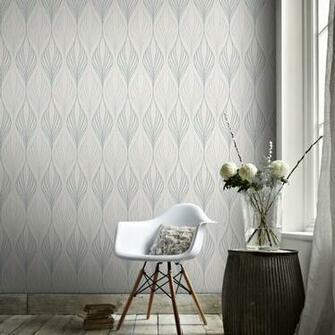 Optimum White And Duck Egg Wallpaper Graham Brown