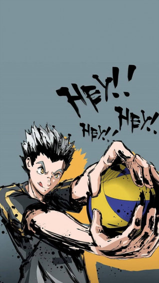 Haikyuu Bokuto Aesthetic Anime iPhone Wallpaper