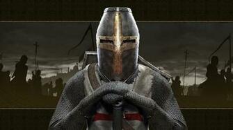 Crusader Knight Computer Wallpaper Desktop Background