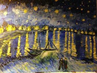 Van Gogh S Starry Night Over The Rhone By Ingridchristina