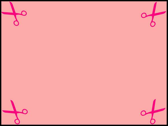 Scissors With Pink Background Clip Art At Clker Vector
