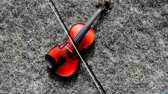 And Its Bow Wallpaper Violin