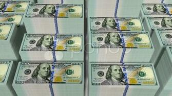 New Hundred Dollar Bill Stacks